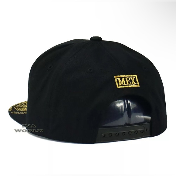 MEXICO States Hat Golden Eagle Federal Logo Embroidered Snapback Baseball Cap - Picture 4 of 7